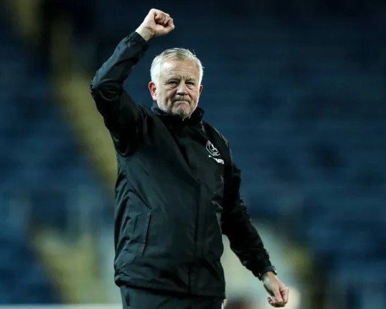 Sheffield U tränaren Chris Wilder drömmer om en seger...