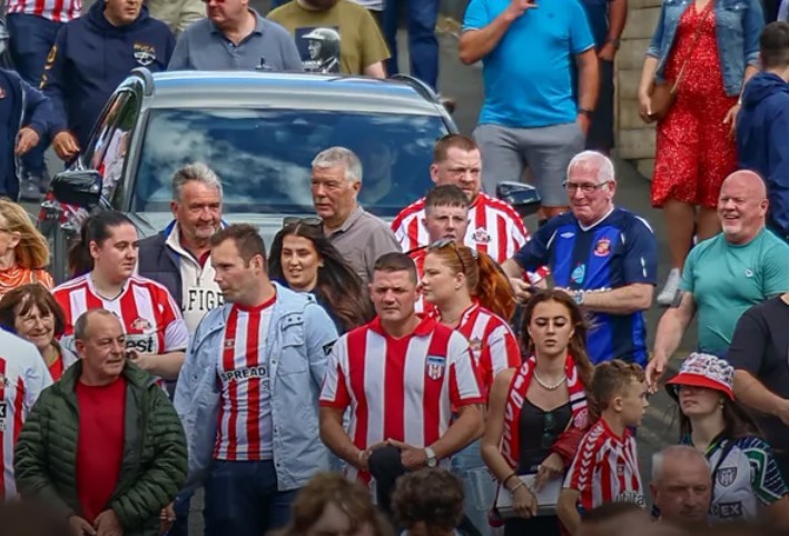Sunderland supporterskara går man ur huse inför derbyt