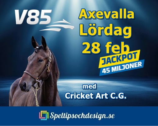 Travtips till lördagsspelet V85 med TravBet V85 - Speltipsochdesign.se