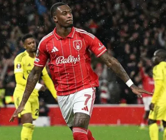 Nottinghams Callum Hudson-Odoi målskytt i veckan