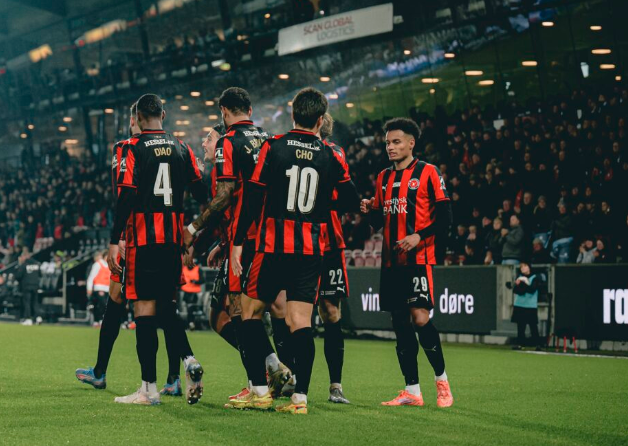 FC Midtjylland i strålande form