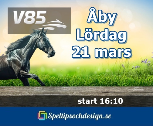 Travtips till lördagsspelet V85 med TravBet V85 - Speltipsochdesign.se