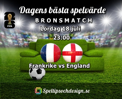 Bronsmatch och speltipsochdesign tror på en målrik match