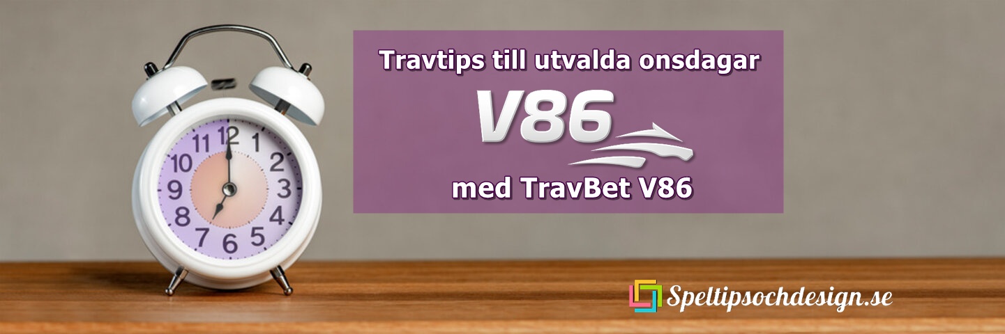 Häng med TravBet V86 som spelar utvalda omgångar onsdagar med Andelssystem och spelvärda drag - Speltipsochdesign.se