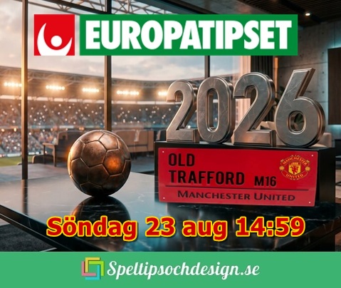 Bolagsspel Europatipset Söndagar med Speltipsochdesign.se