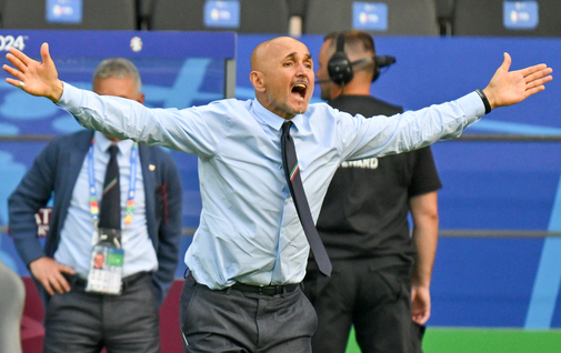 Juventus manager Juliano Spalletti är en pressad man