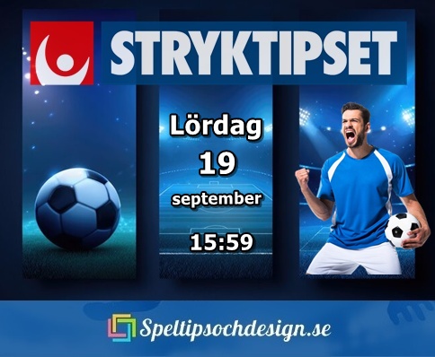 Bolagsspel Stryktipset Lördagar med Speltipsochdesign.se