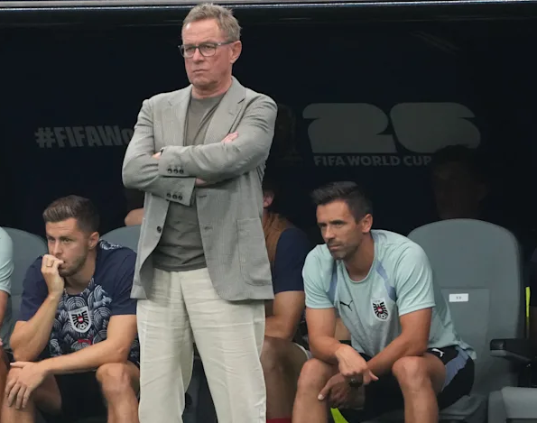 Förbundskapten Ralf Rangnick