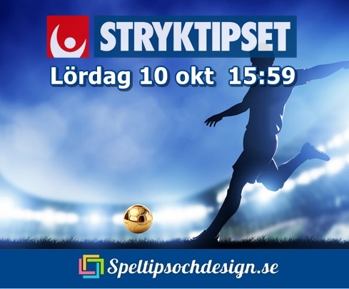 Bolagsspel Stryktipset Lördagar med Speltipsochdesign.se