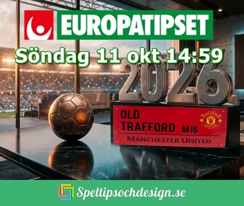 Bolagsspel Europatipset Söndagar med Speltipsochdesign.se