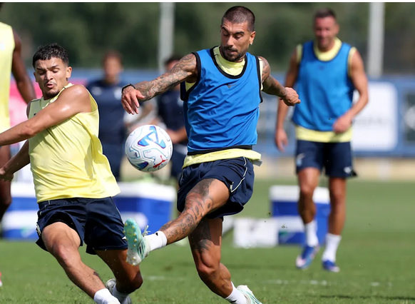 Lazio träning i veckan och god stämning i truppen säger rapporterna