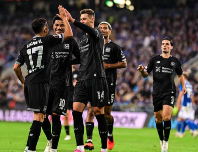 Bayer Leverkusen visar storform körde över Lech Poznan på bortagräs med hela 4-0