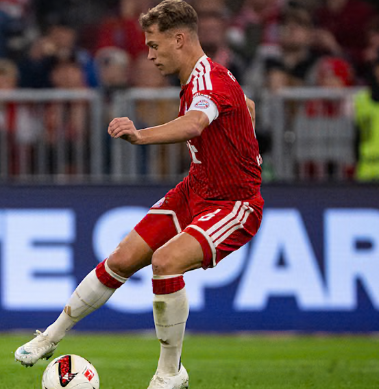 B München "spelmotor" Joshua Kimmich lär få det hett om öronen på onsdag kväll