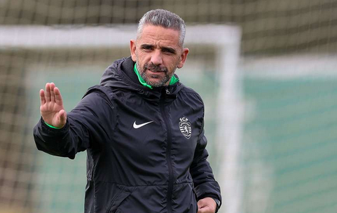 Sporting Lissabon manager Rui Borges en stor taktiker