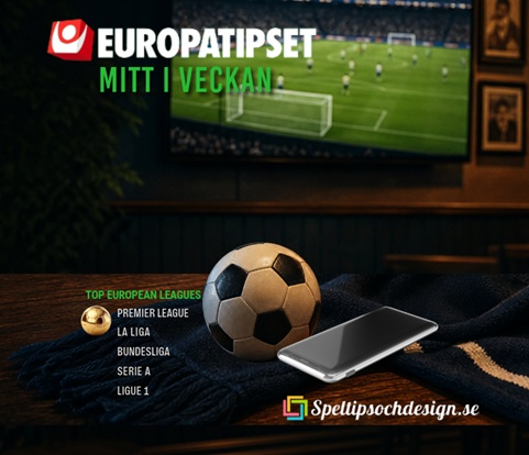 Bolagsspel Europatipset Mitt i Veckan med Speltipsochdesign.se